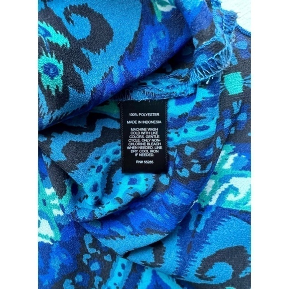 🛍 Express Tapestry Mixed Pattern Tank - Picture 5 of 6